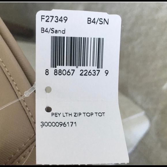 Coach Leather Saffiano Tote NWT - Picture 4 of 6